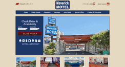 Desktop Screenshot of maverickmotel.com