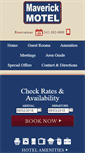 Mobile Screenshot of maverickmotel.com